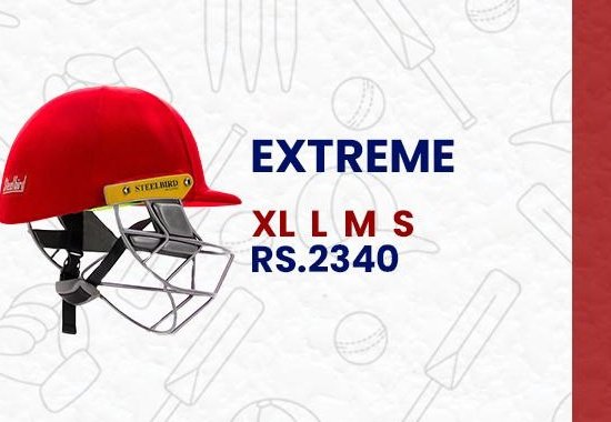 Extreme Cricket Helmet